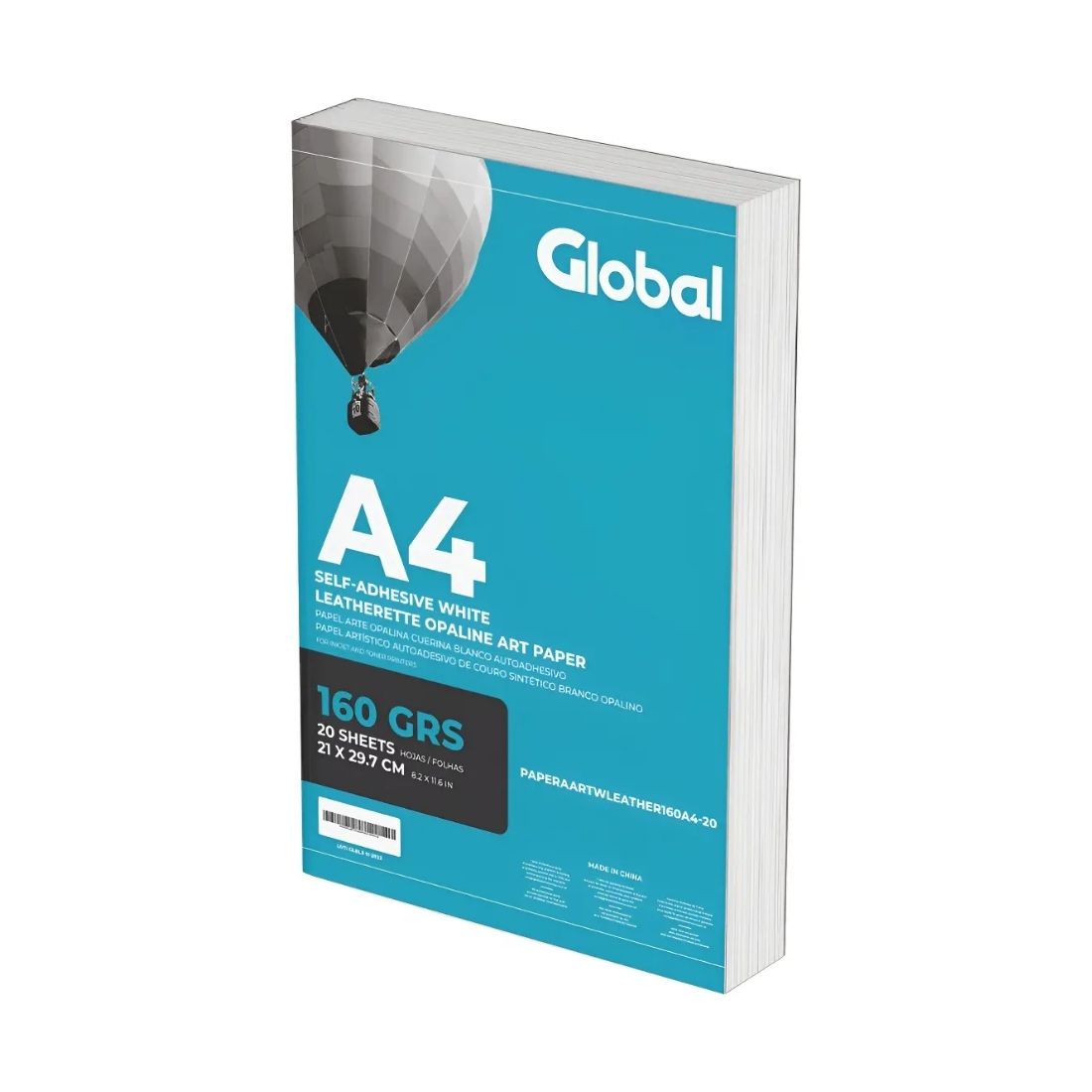 PAPEL GLOBAL OPALINA A4 160GR.AUTOA