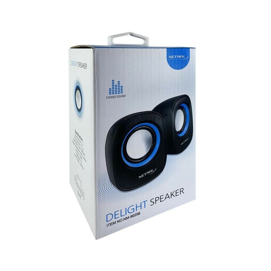 PARLANTES USB NETMAK NM-9025 AZUL  