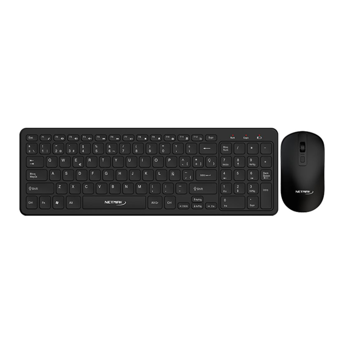 TECLADO+MOUSE INAL.NETMAK NM-KB620 