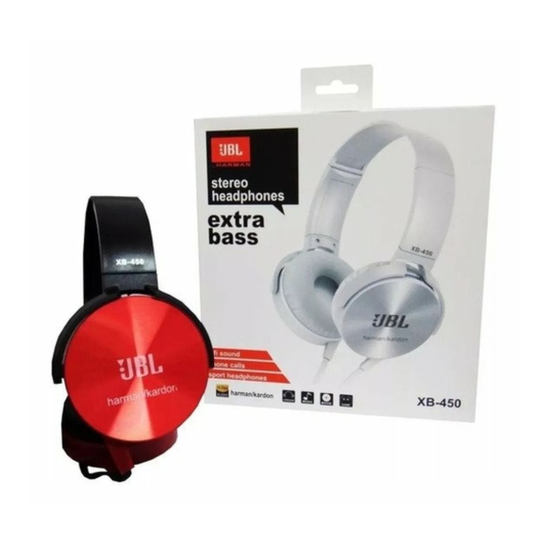 AURICULAR C/MIC.EXTRA BASS XB-450  