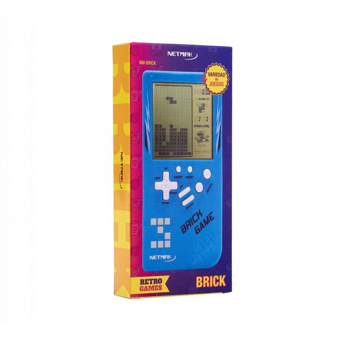 CONSOLA NETMAK RETRO 8BITS NM-BRICK