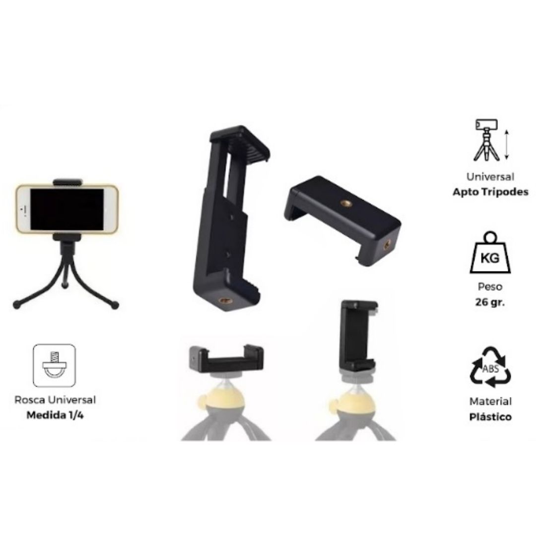 ADAP.TRIPODE C/ROSCA SKTR3 GM3498  