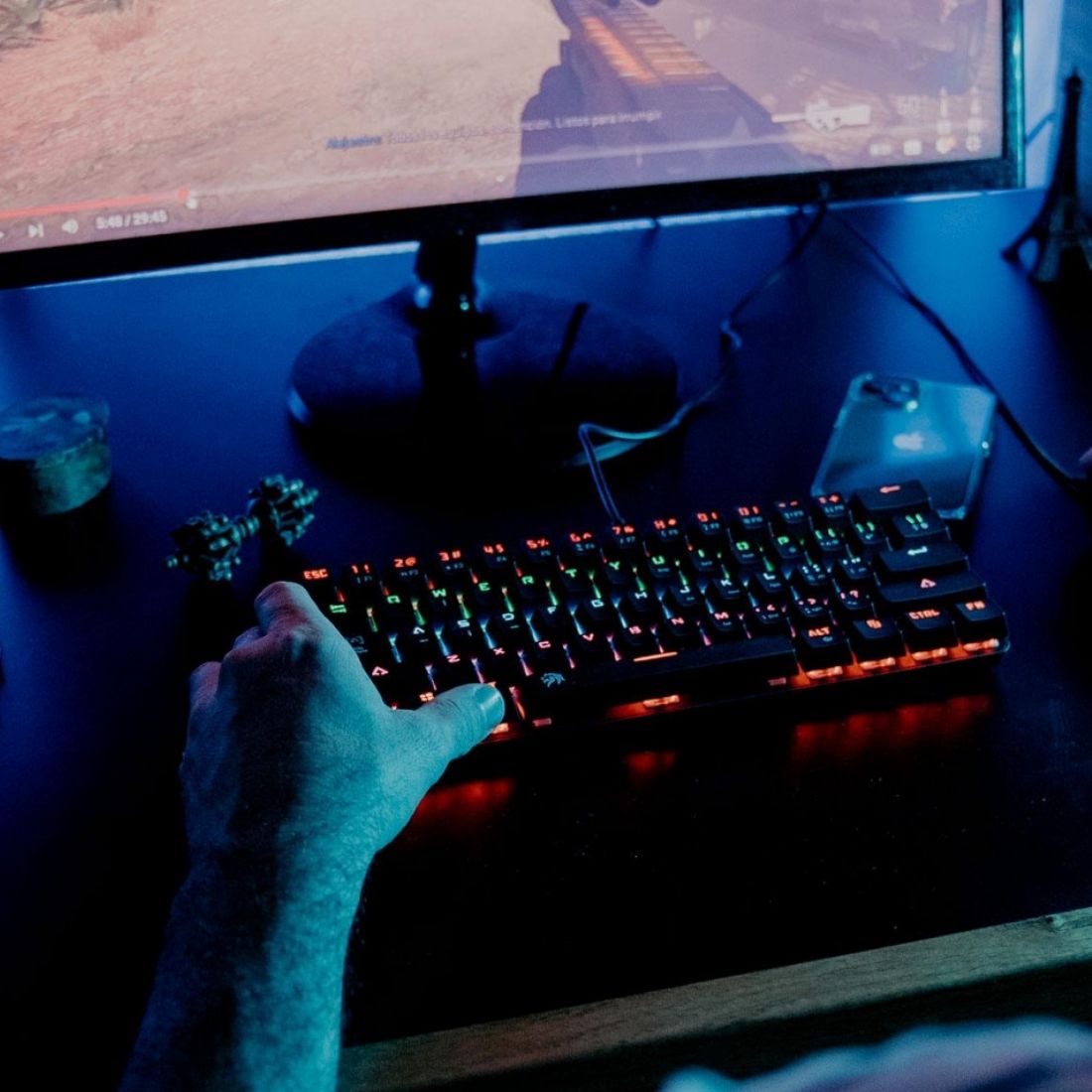 TECLADO MECANICO NM-DOMINATE       