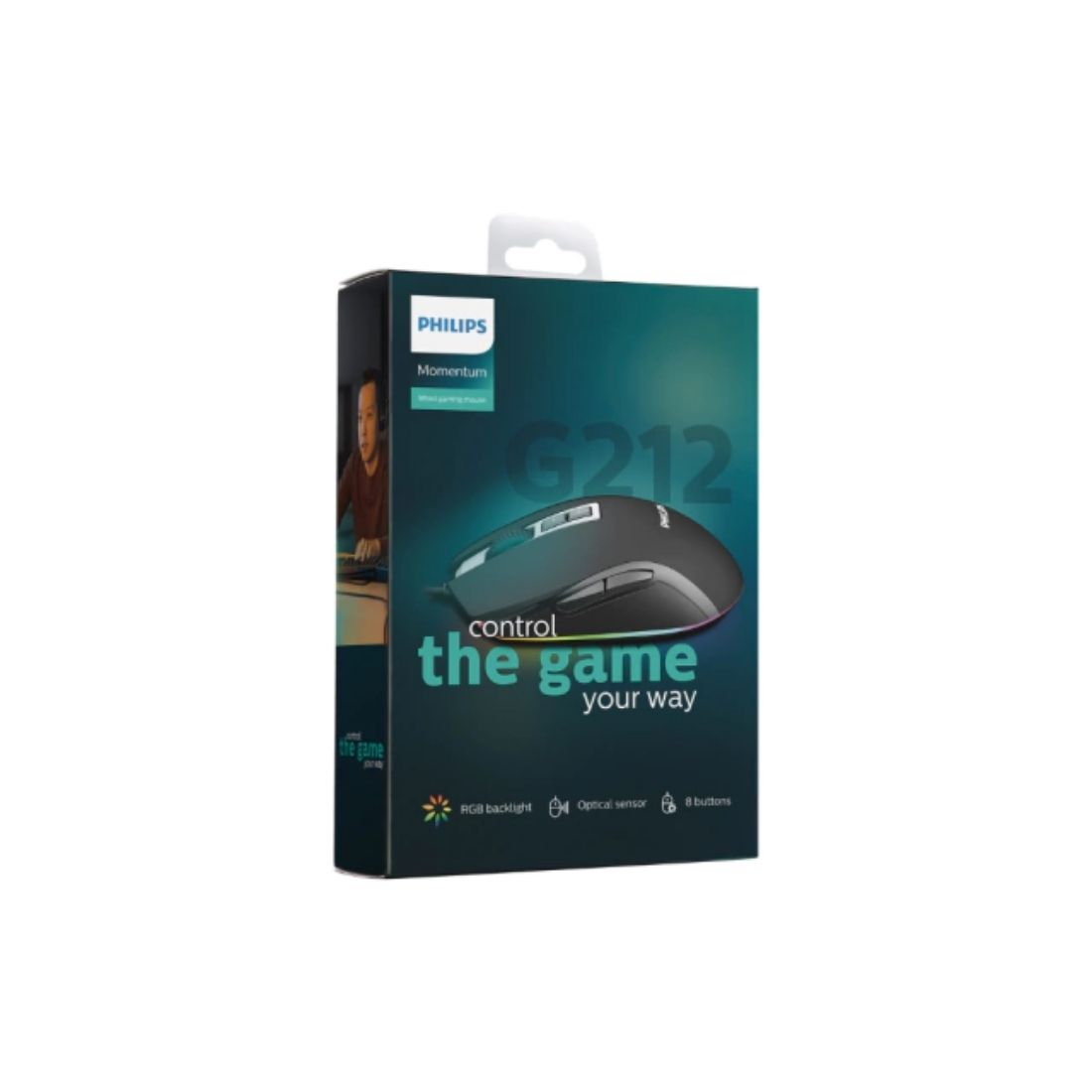 MOUSE PHILIPS G212 GAMER SPK9212 RG