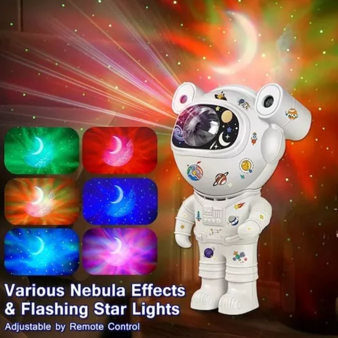 LAMP.PROYECTOR ASTRONAUTA NM-ASTRO 