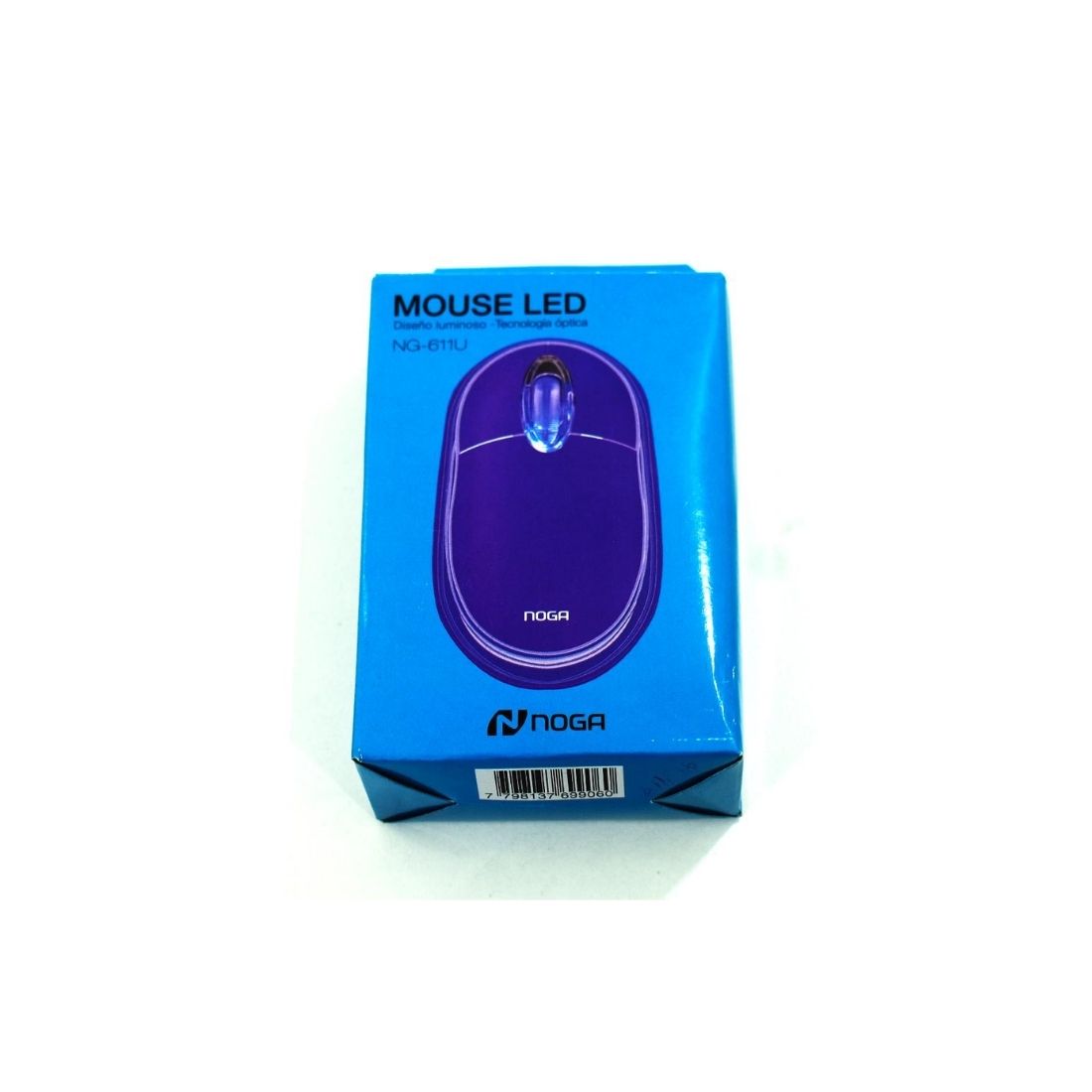 MOUSE NOGA NG-611 USB AZUL         