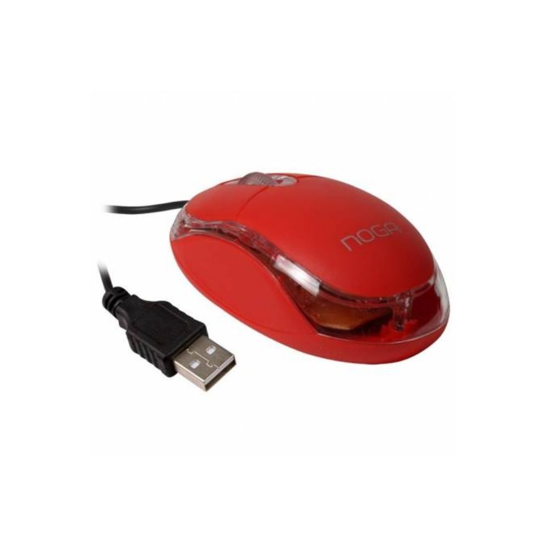 MOUSE NOGA NG-611 USB ROJO         