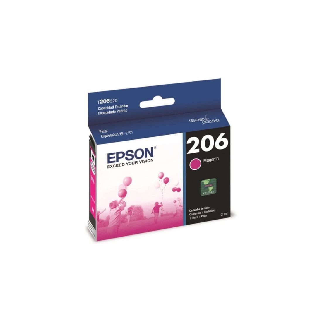 CART.EPSON STYLUS T206320-AL MAGENT