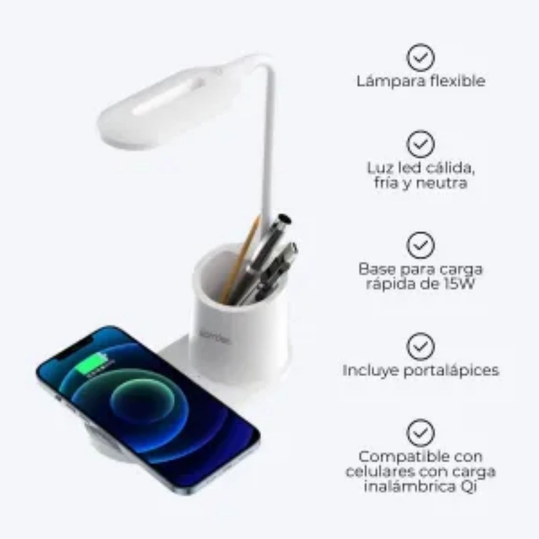 LAMPARA LED NETMAK NM-CL13-W BLANCA