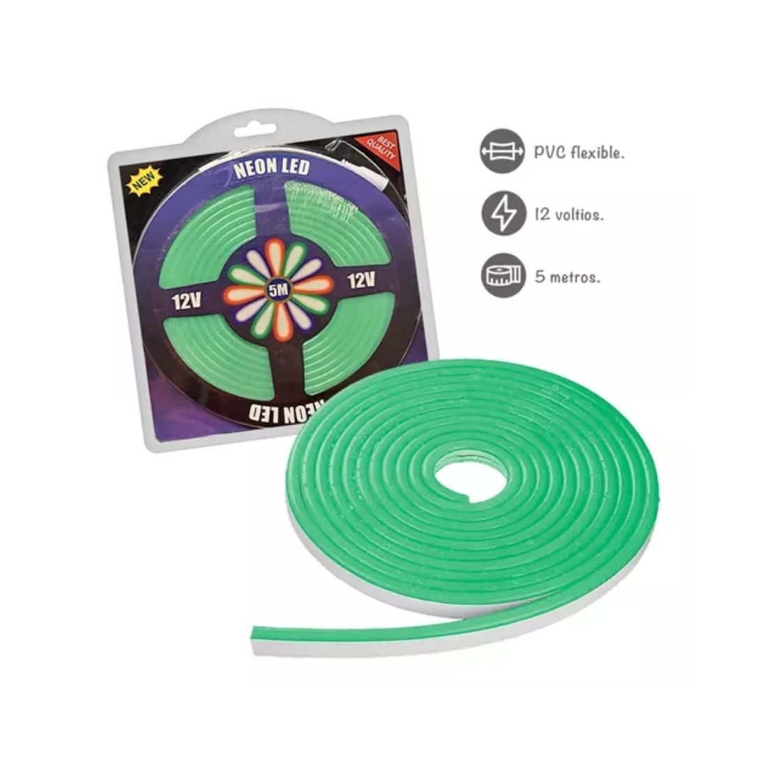 TIRA DE LED NEON FLEXIBLE STRIP 5M 