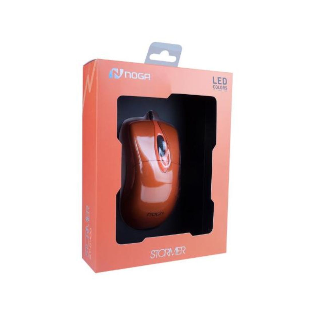 MOUSE GAMER NOGA ST-G400 6D NARANJA