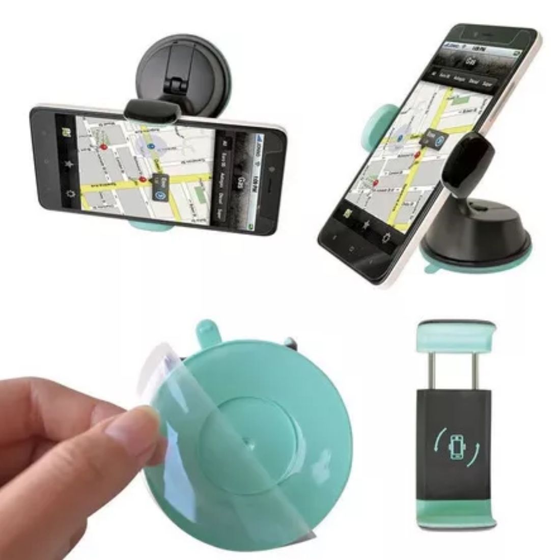 SOPORTE CEL.P/AUTO 2EN1 SKYWAY SA25