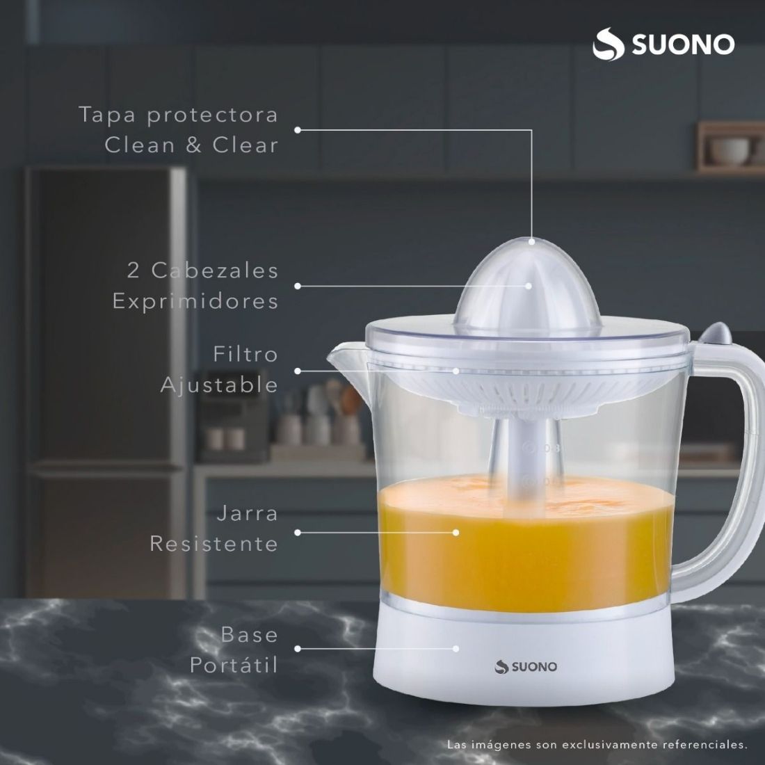 EXPRIMIDOR 25W BLANCO HOG0190BLA   