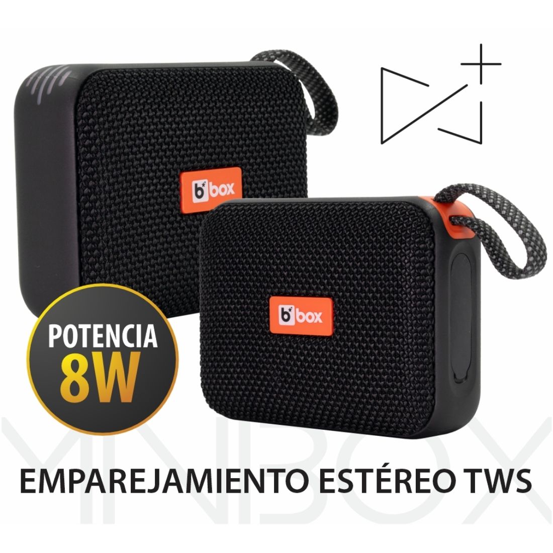 PARLANTE BLUETOOTH MINI BOX NEGRO  