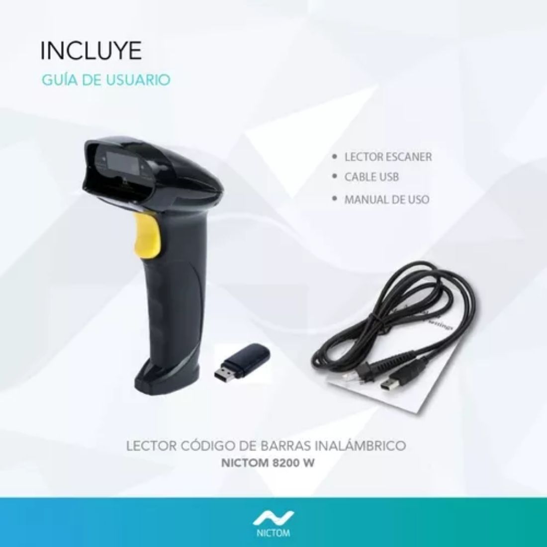 LECTOR COD.BARRAS NICTOM 8200W     