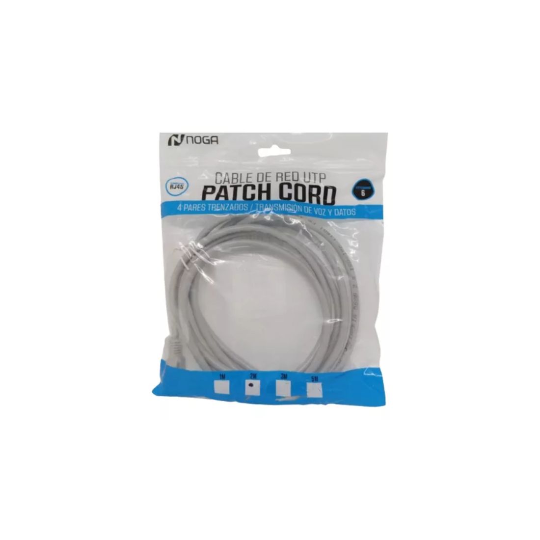 CABLE PATCH UTP CAT.5 3 MTS. NOGA  
