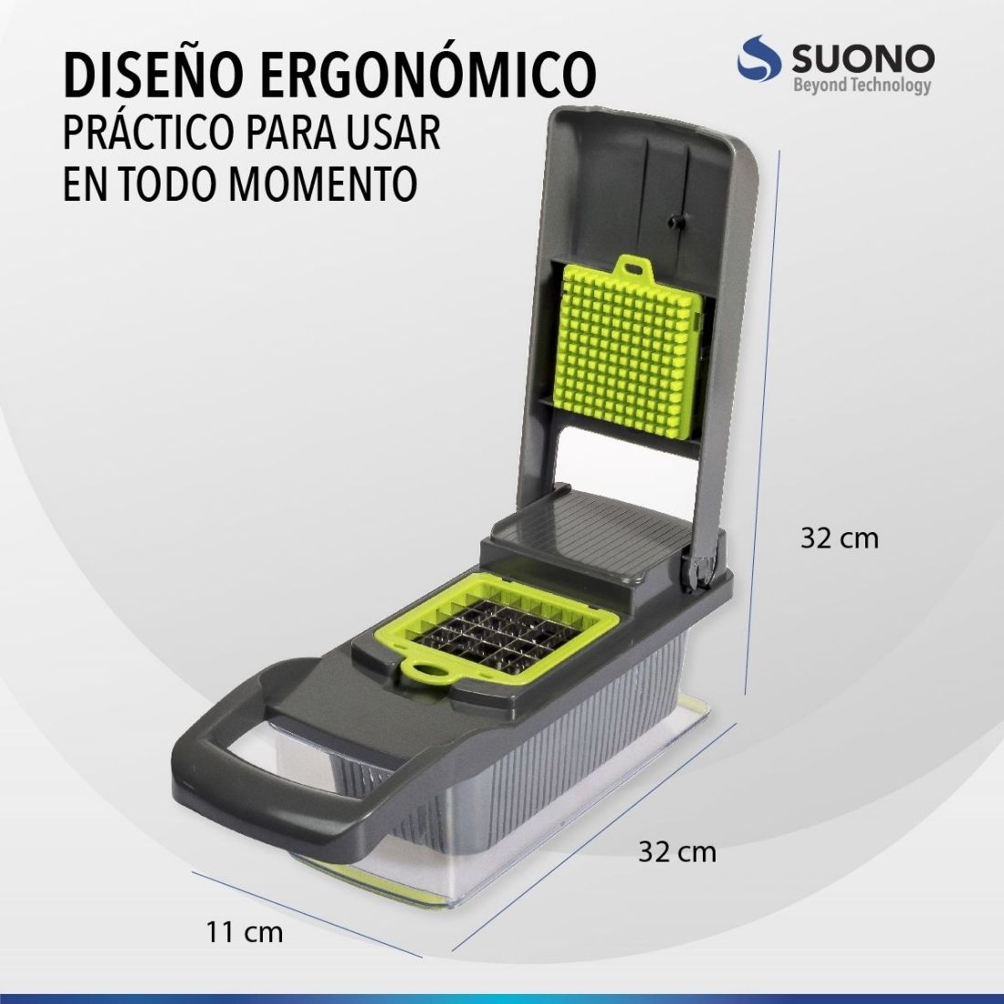 CORTADOR DE VERDURA SUONO HOG0090  