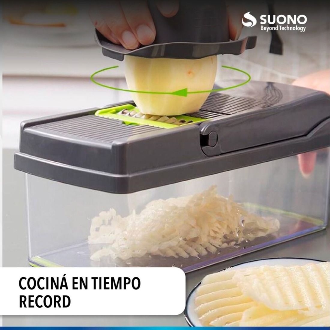 CORTADOR DE VERDURA SUONO HOG0090  