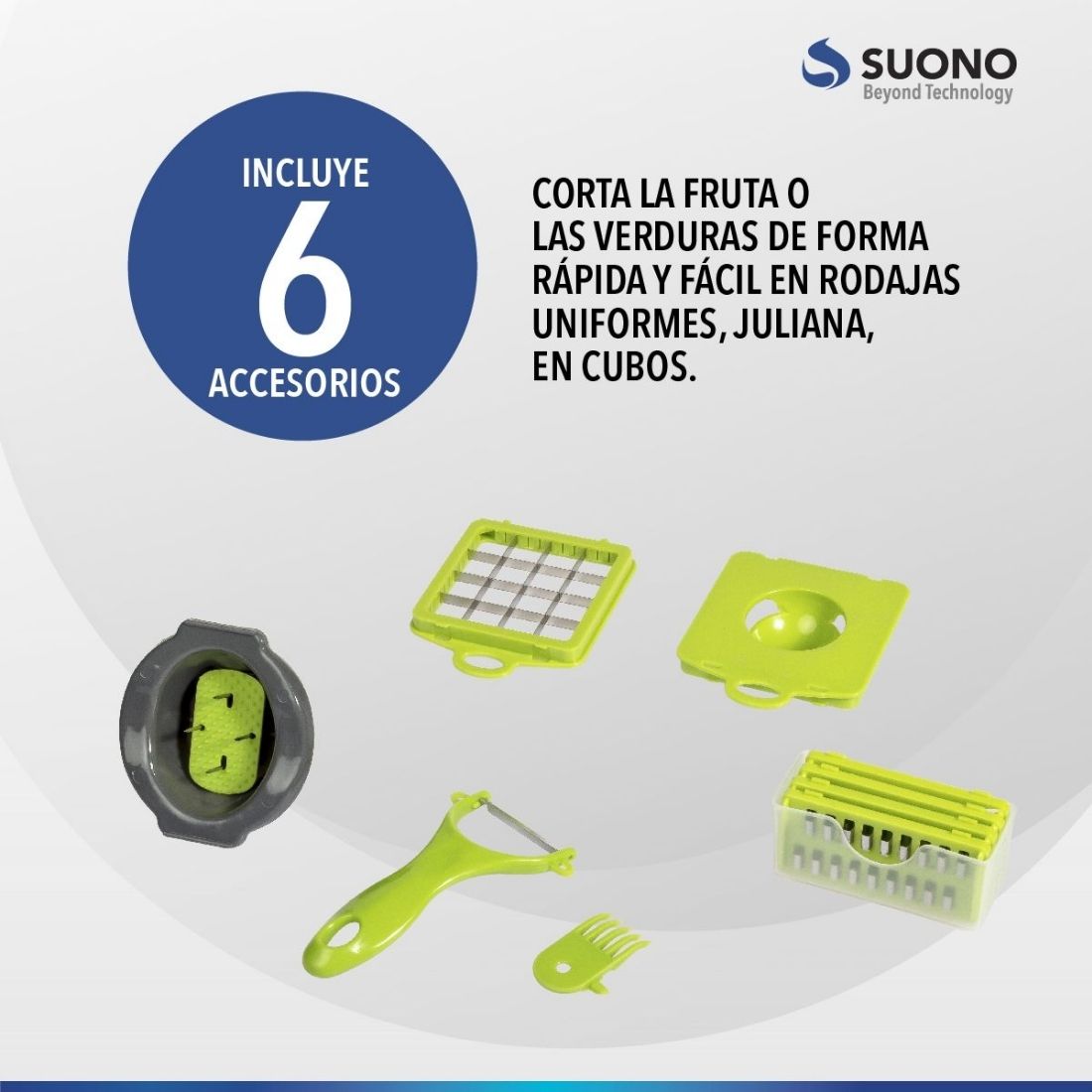 CORTADOR DE VERDURA SUONO HOG0090  