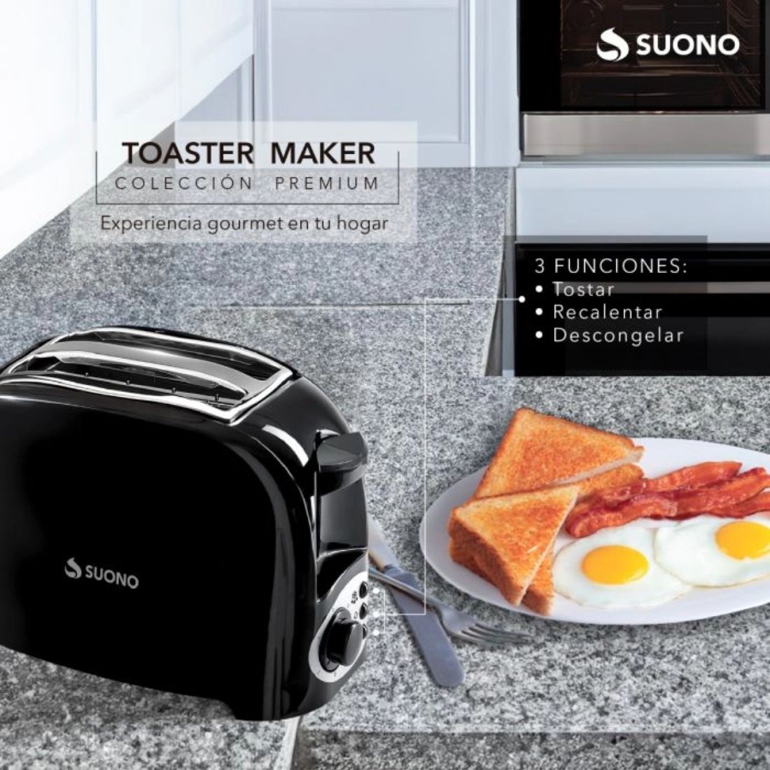 TOSTADORA SUONO HOG0159            