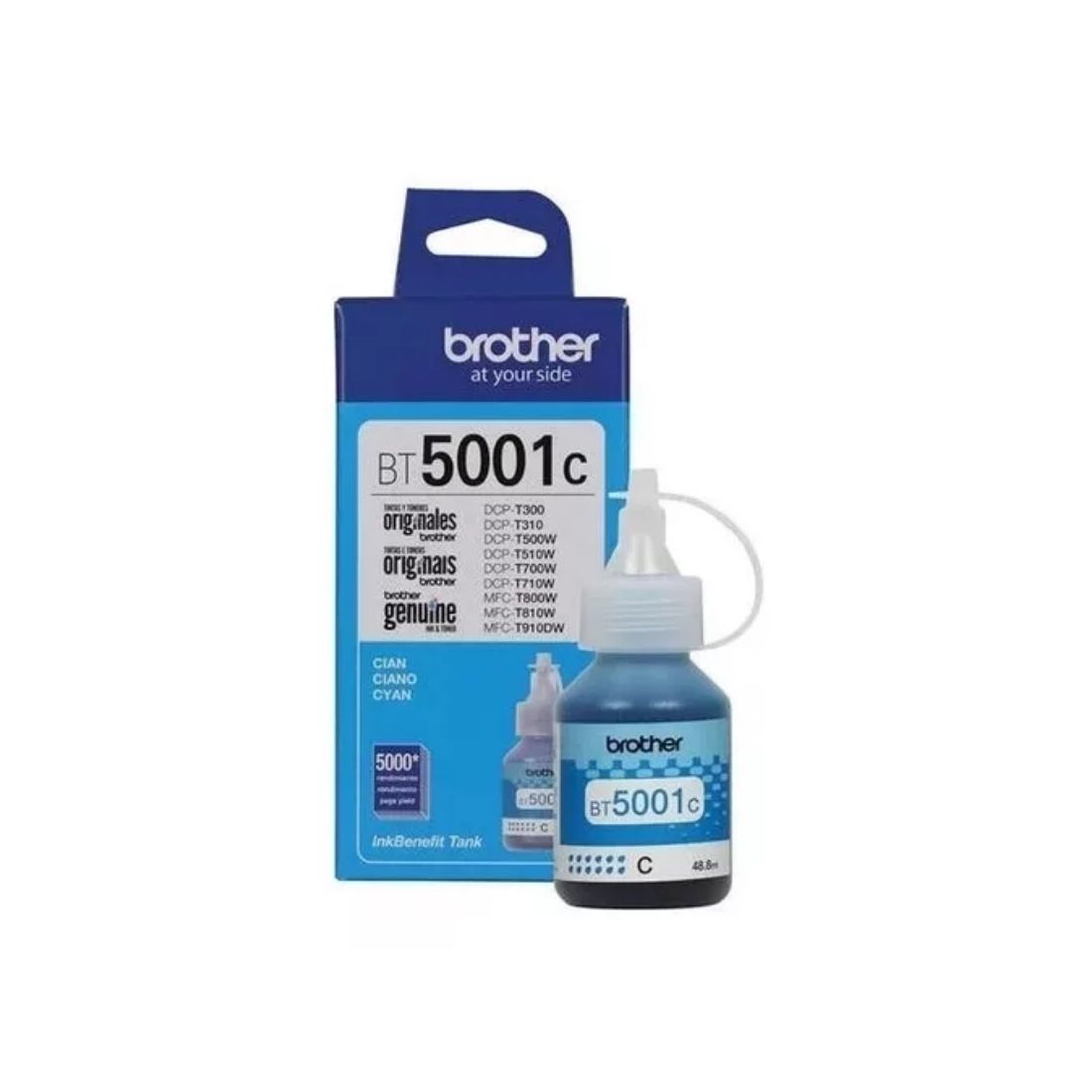 BOTELLA BROTHER BT5001 CIAN ORIG   