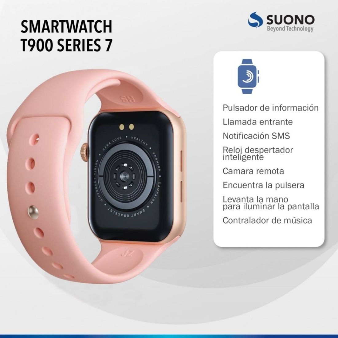 SMART WATCH SUONO SU0082 NEGRO     