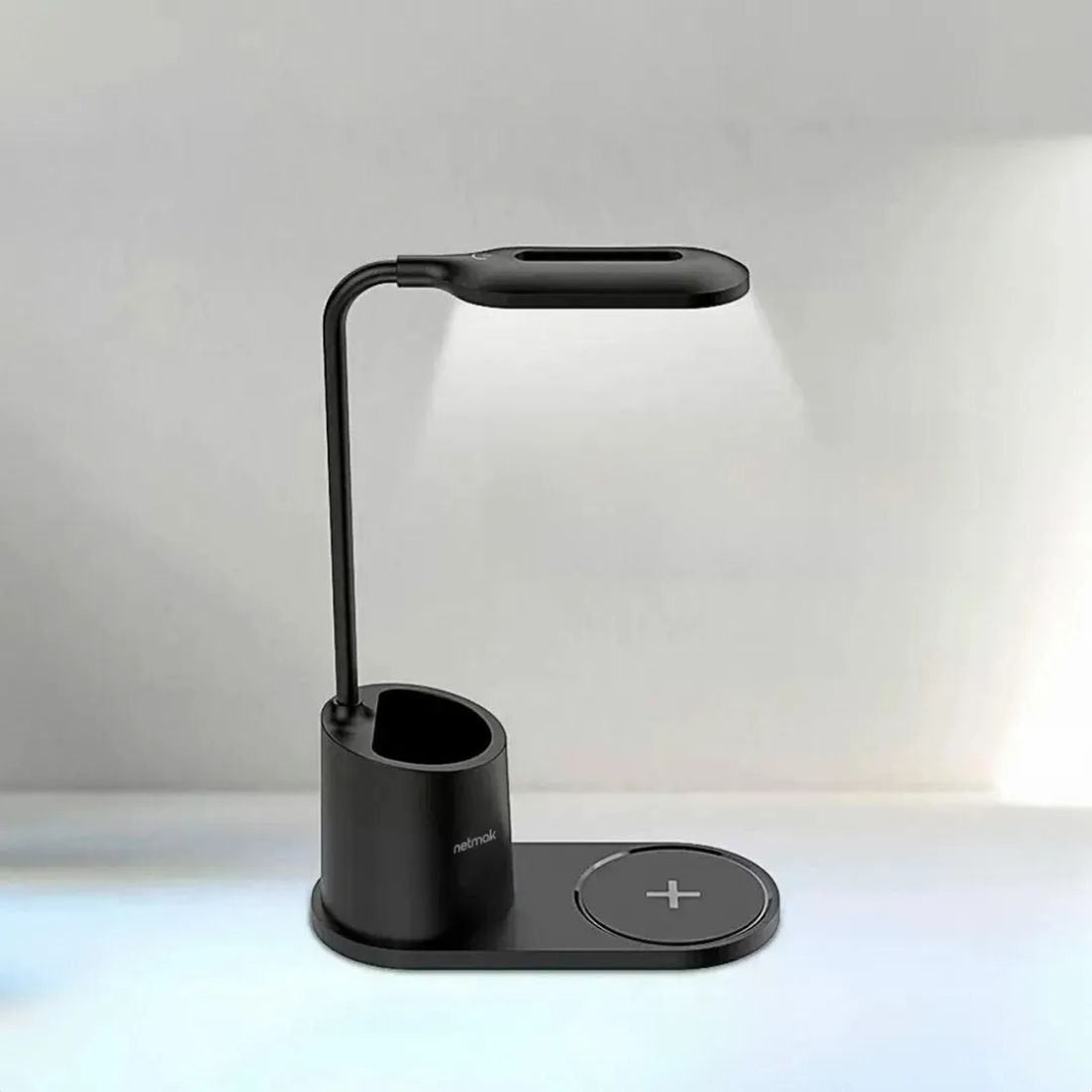 LAMPARA LED NETMAK NM-CL13 NEGRA   