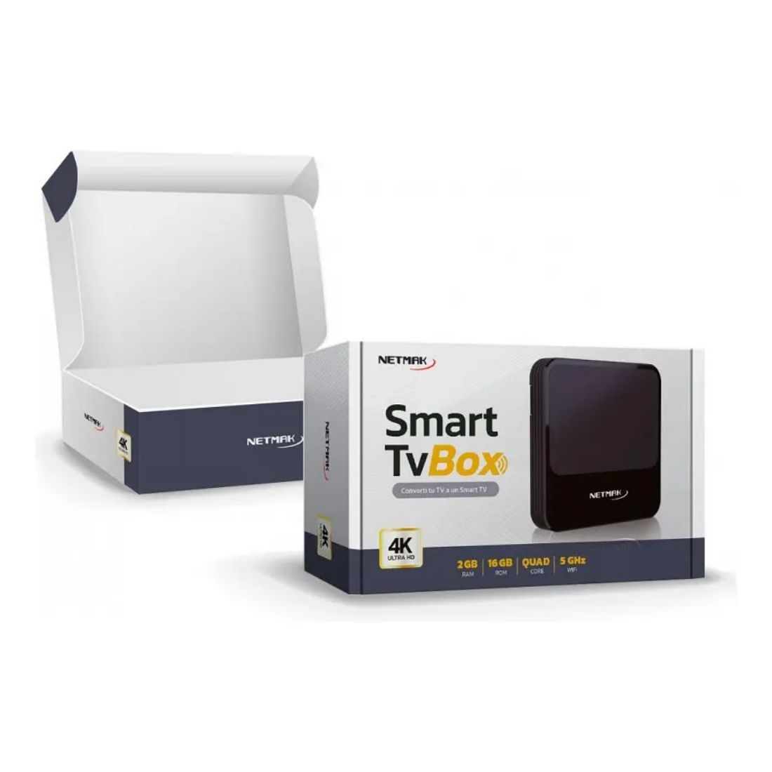 TV BOX NETMAK 4K NM-TVBOX4         