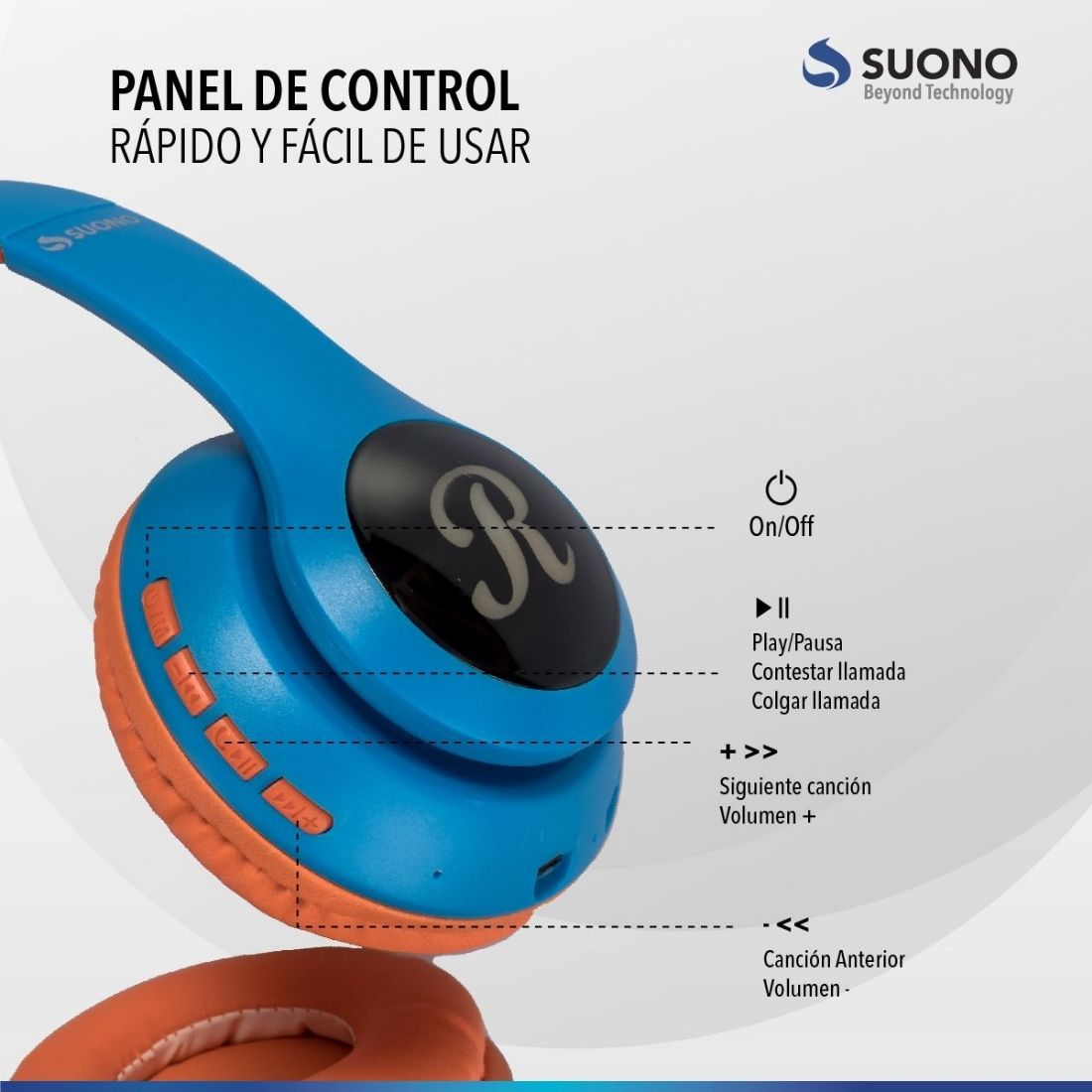 AURICULAR BT OREJITAS GATO SUONO   