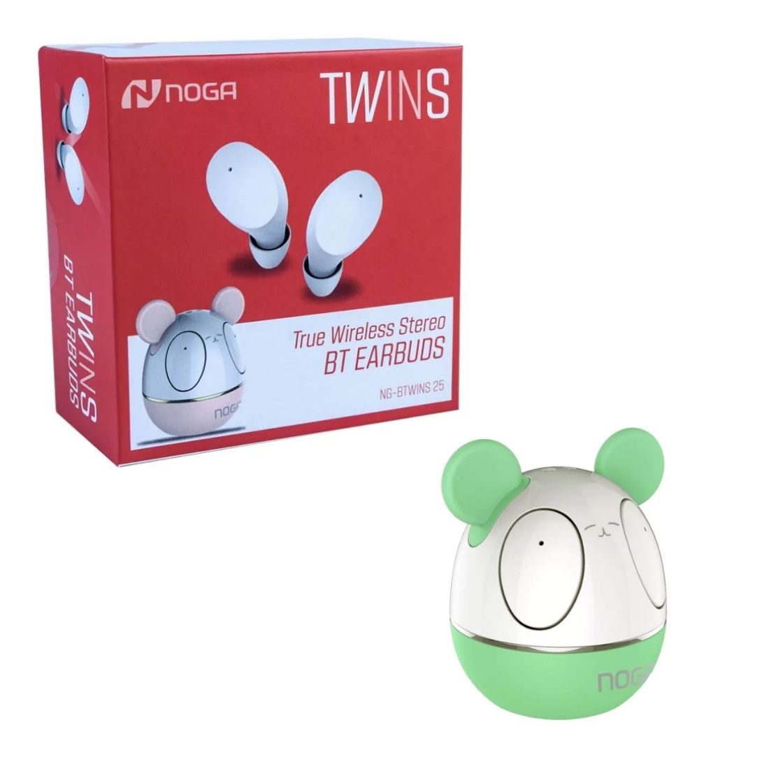 AURICULAR NOGA NG-BTWINS 25 VERDE  