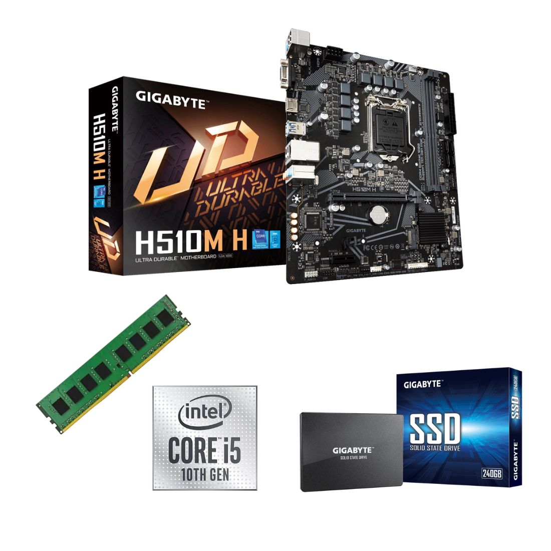 PC KELYX R7 5700G/16GB/512GB/500W  