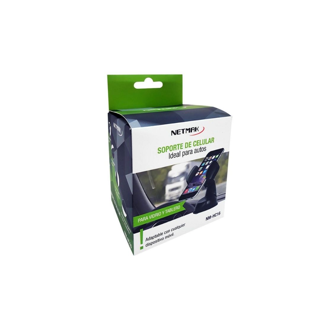 SOPORTE P/CEL NETMAK NM-HC16 SOPAPA