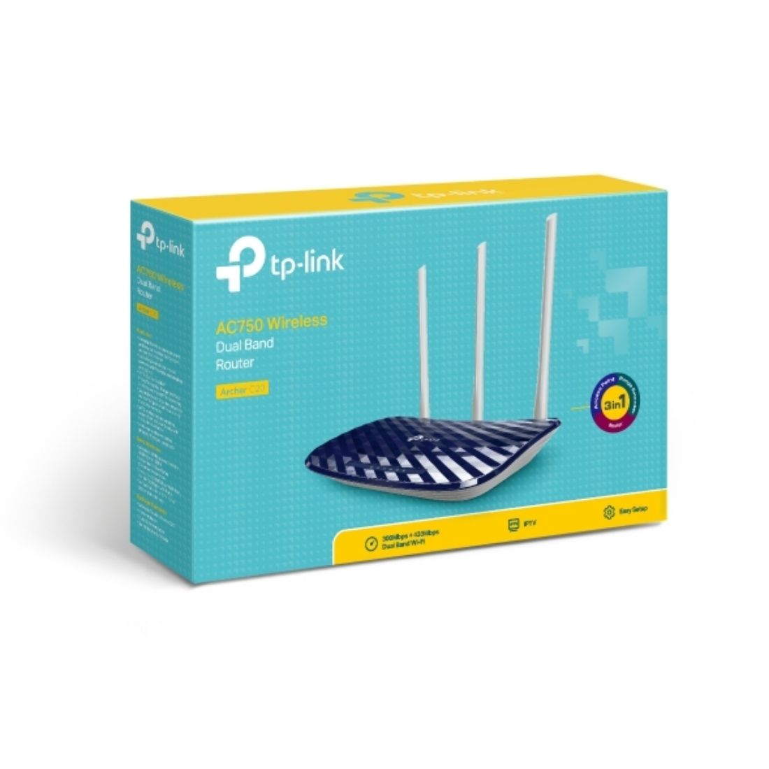ROUTER TP-LINK ARCHER C20 AC750 DUA