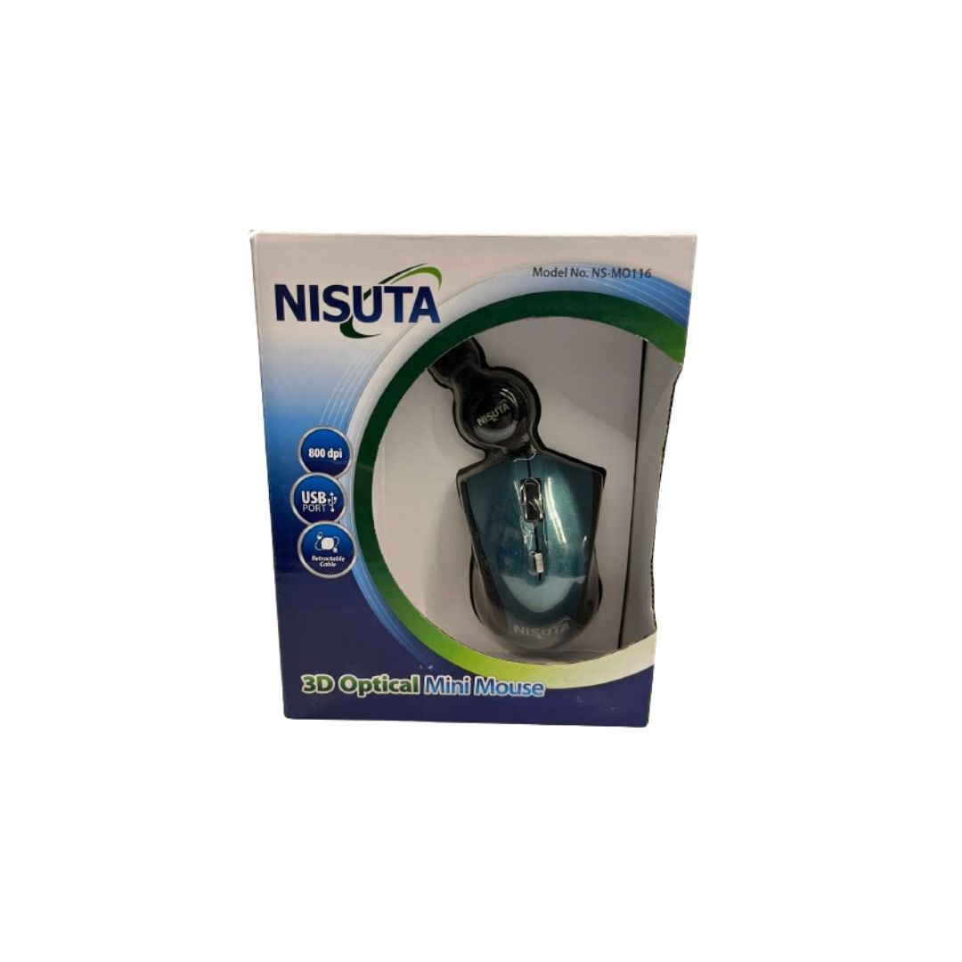 MOUSE NISUTA RET. MO116 VERDE      