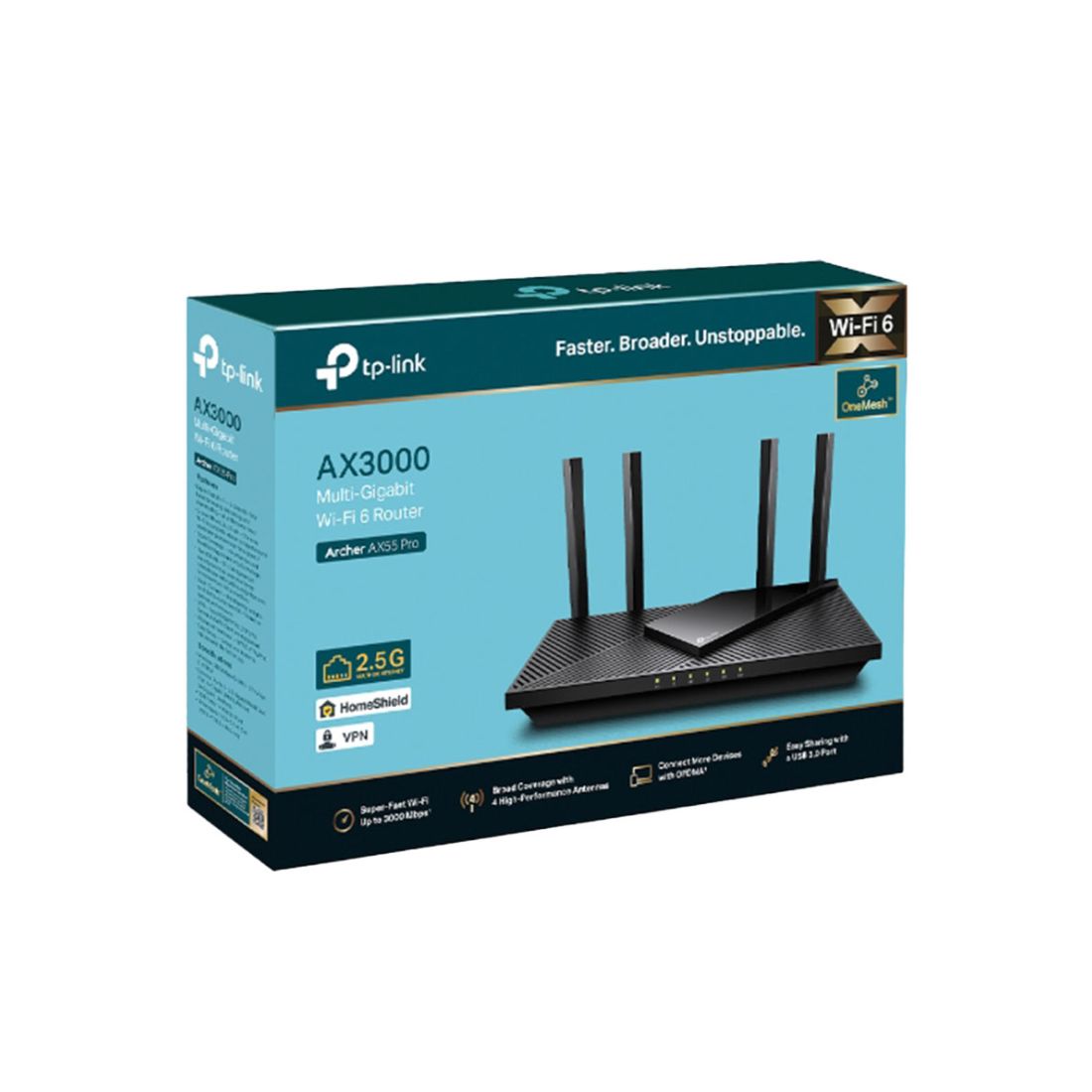 ROUTER TP-LINK AX55 PRO AX3000