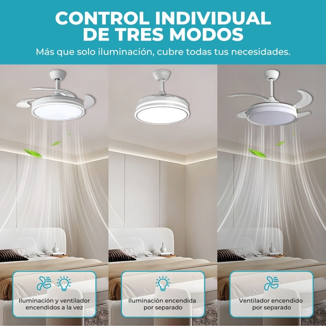 VENTILADOR PB-FAN-RETRA-LE DE TECHO