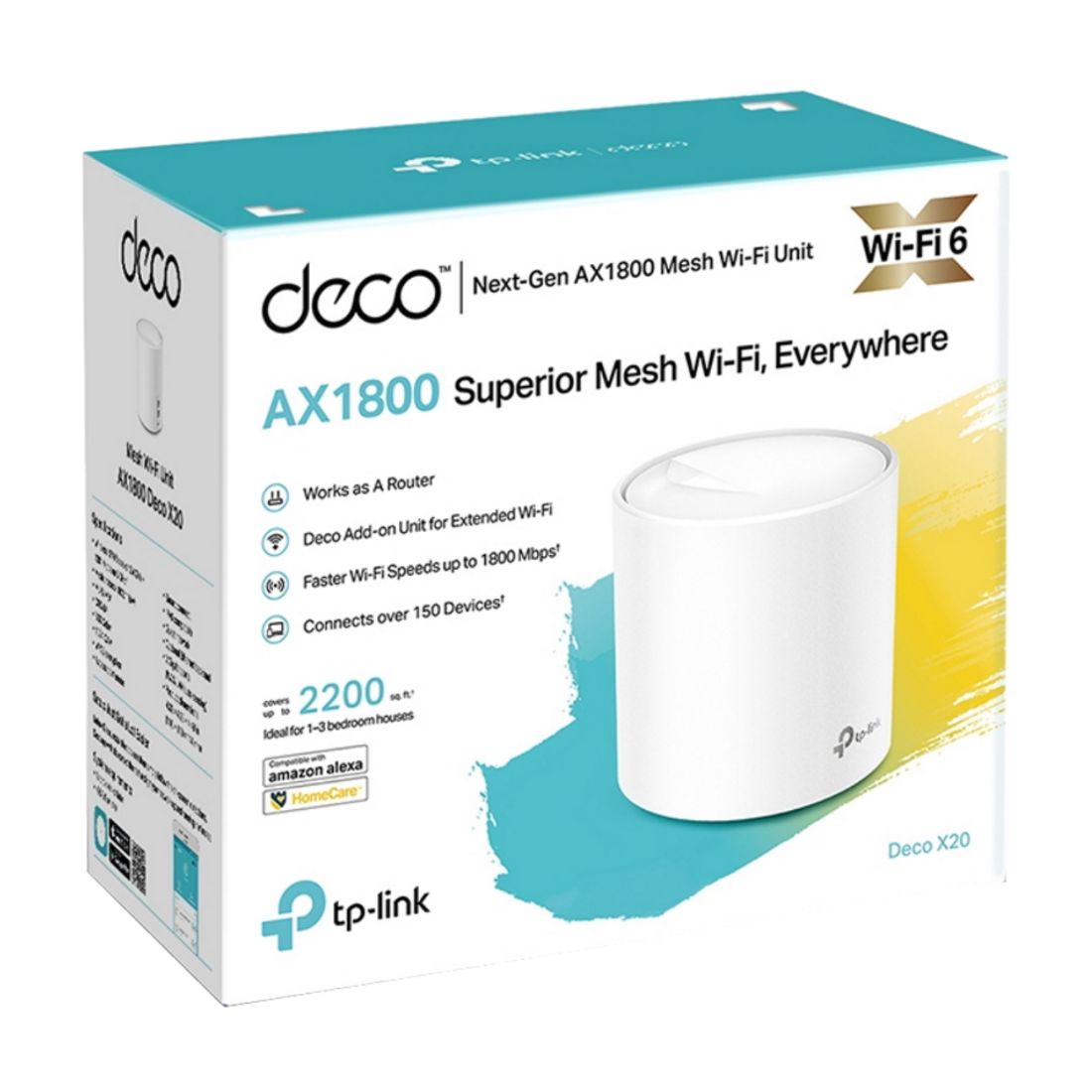 DECO X20 TP-LINK MESH AX1800 PACK1