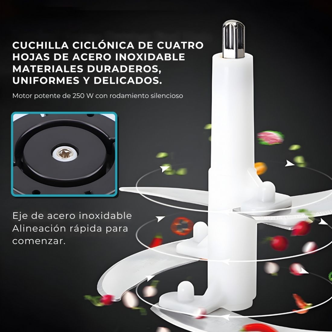 PICADORA ELECTRICA GLOBAL FOODPROC2