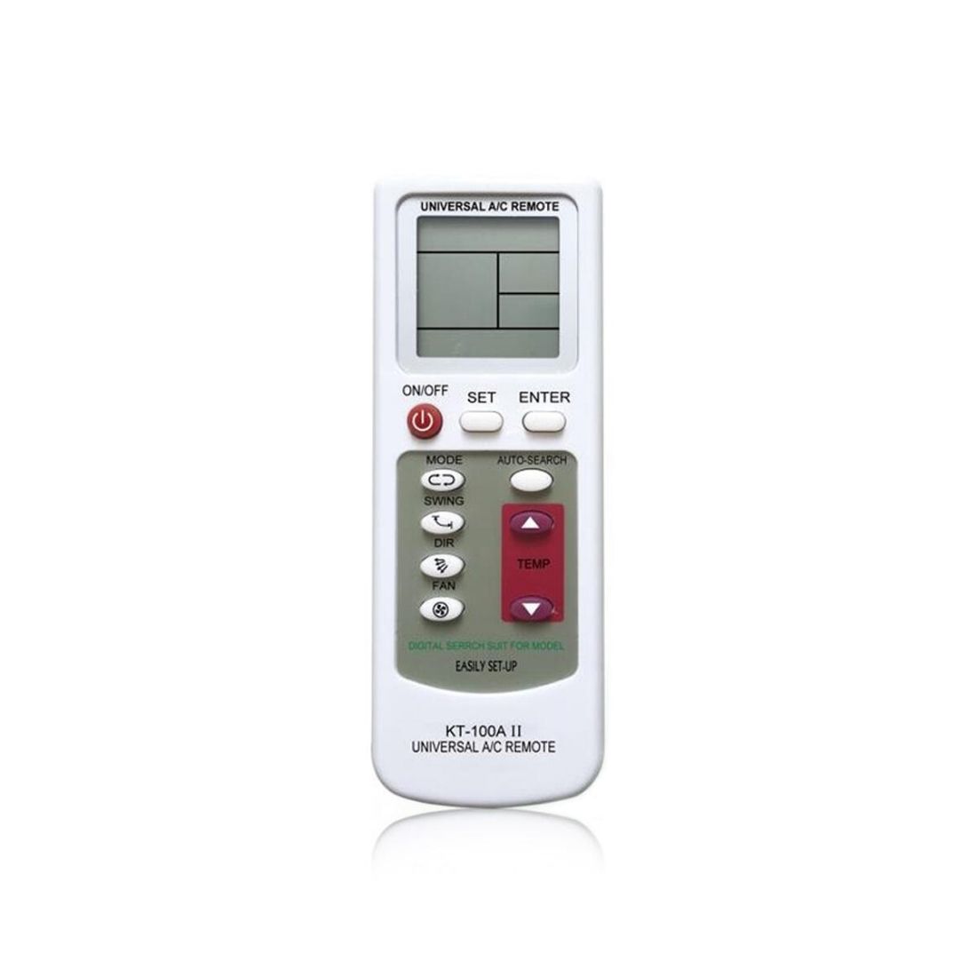 CONTROL REMOTO P/AIRE AC KT100A