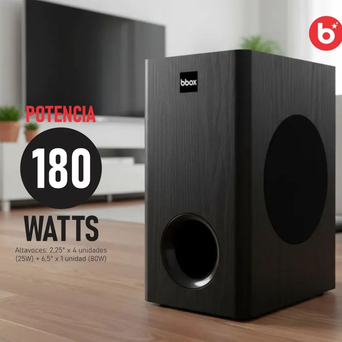 BARRA DE SONIDO BBOX ATLAS 2.1     