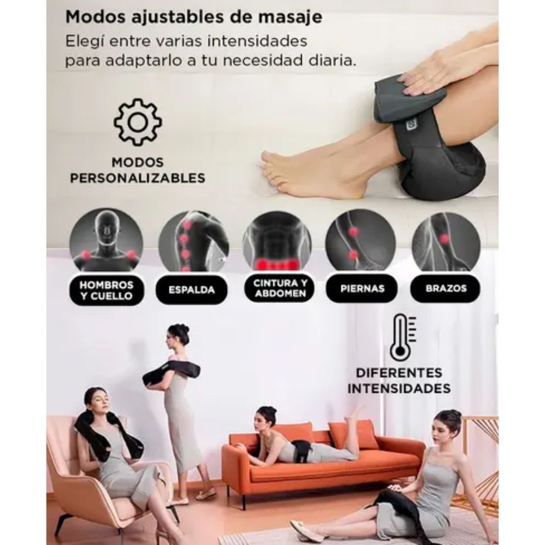 MASAJEADOR DE CUELLO GADNIC 6UL    