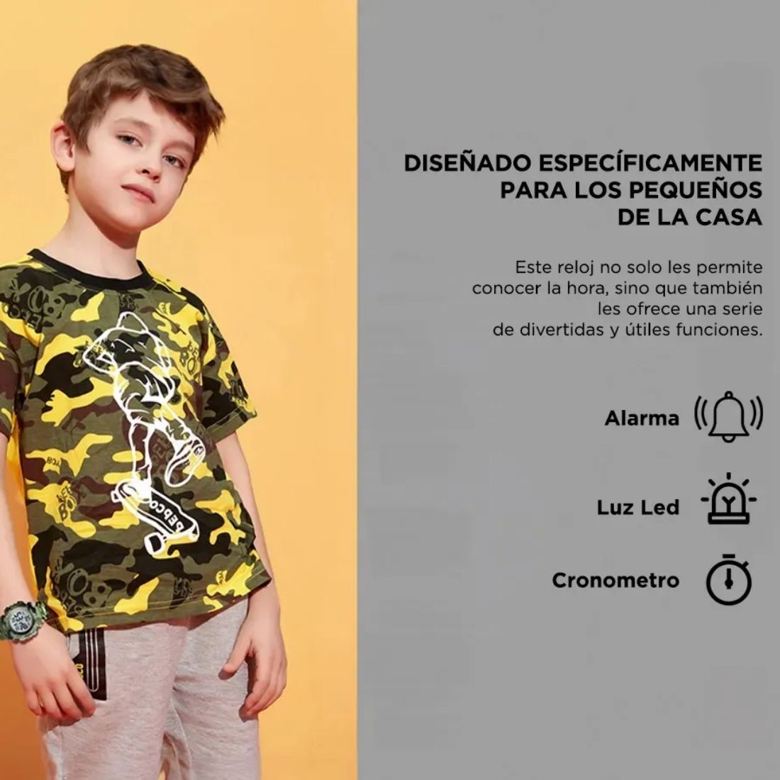 RELOJ DIGITAL PULSERA INFANTIL 23C 