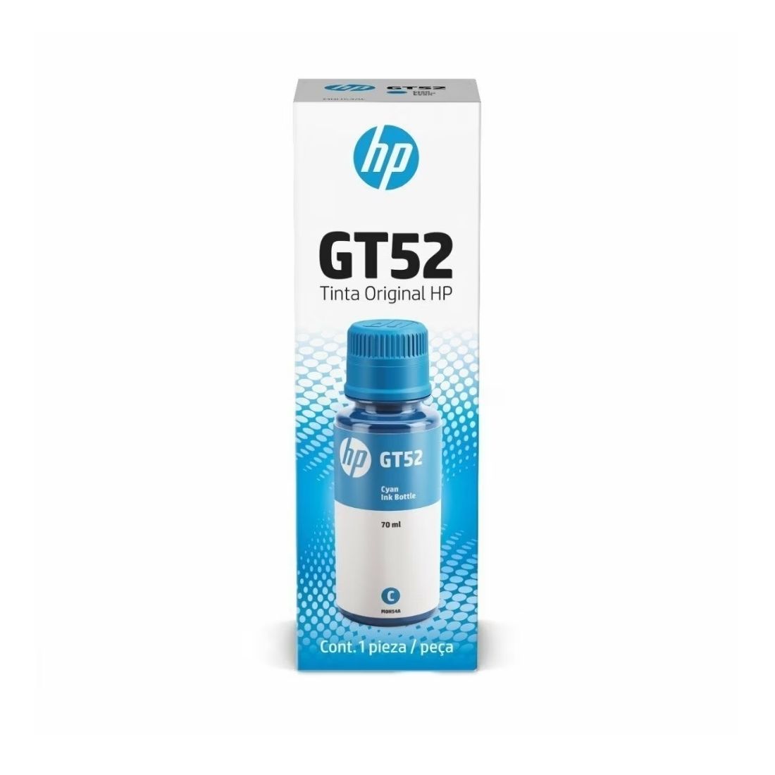 BOTELLA DE TINTA HP GT53 C M0H54AL